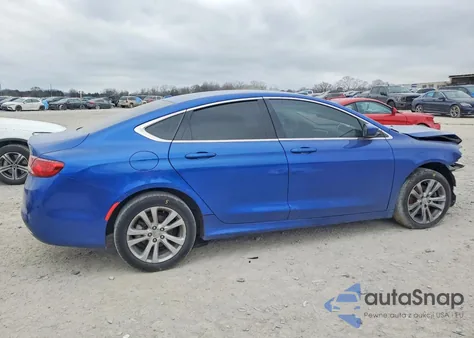 2015 Chrysler 200 Limited z USA, uszkodzony, nr VIN 1C3CCCAB2FN608950